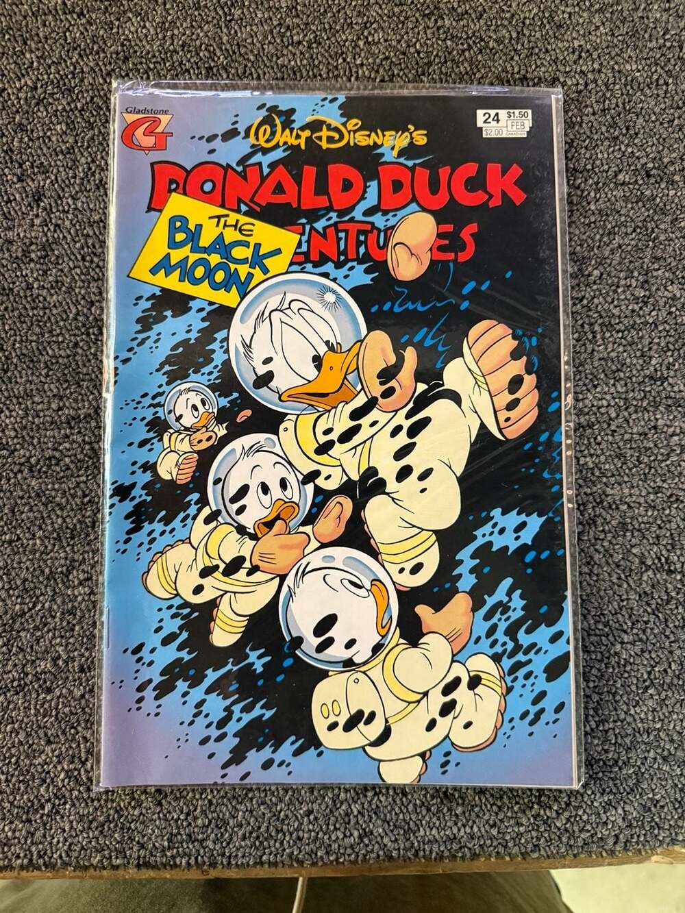 Walt Disney's Donald Duck Adventures #24 The Black Moon (Gladstone, 1994)